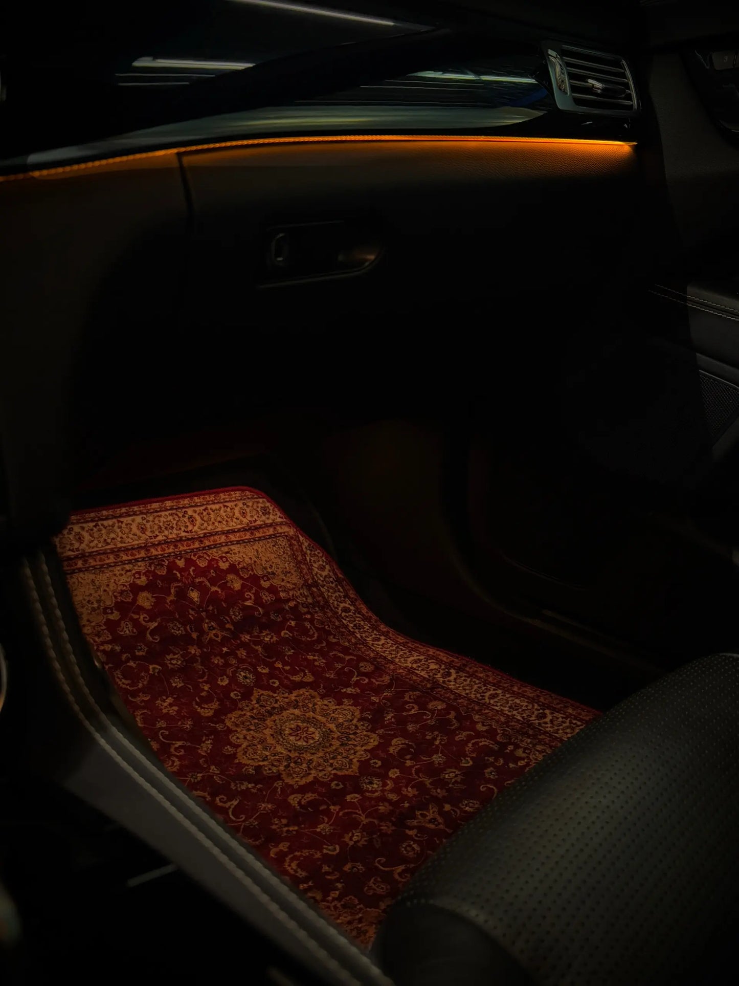 Oriental Persian Car Mats - Henna (Universal Fitting)